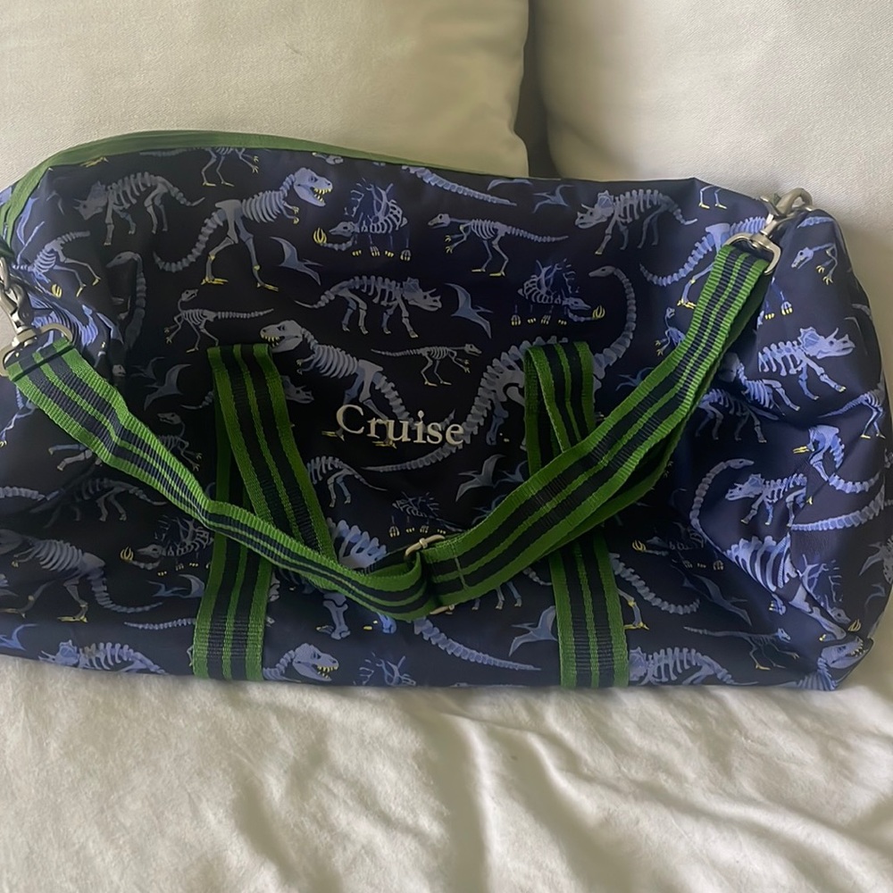 Pottery barn large personalized duffle-Cruise